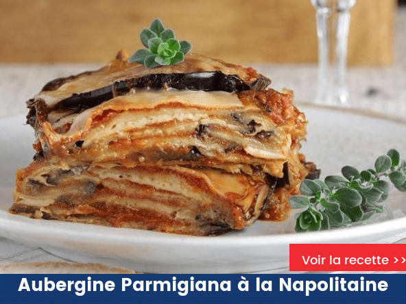 Aubergine Parmigiana à la Napolitaine